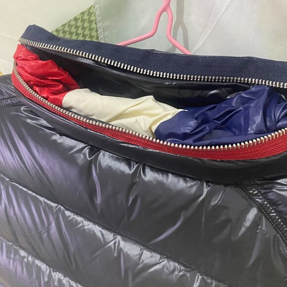 Moncler Black Puffer Vest - Distinctive Hood - Picture 4 of 14